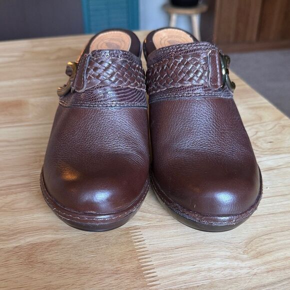 Nurture by Lamaze Brown Leather Mules - “Wyona” - Women’s Size 9.5 - Picture 6 of 8